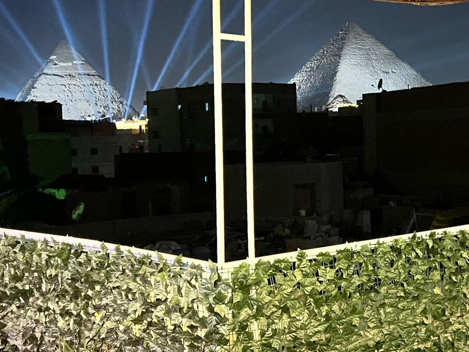 Jana Pyramids View In 3 Panzió Kafret el-Gabal Kültér fotó